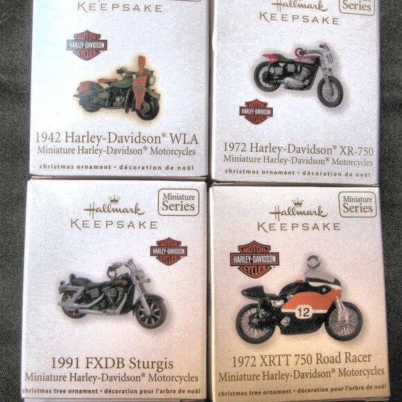 H-D/HALLMARK MINI BIKE ORNAMENT COLLECTION 1999-2012 -15 BIKES - Picture 8 of 8
